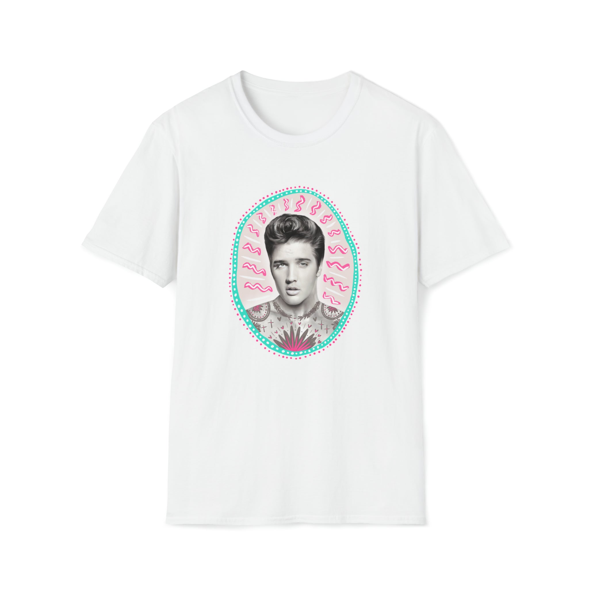 Elvis Electric Unisex T Shirt A Boy Named Aaron