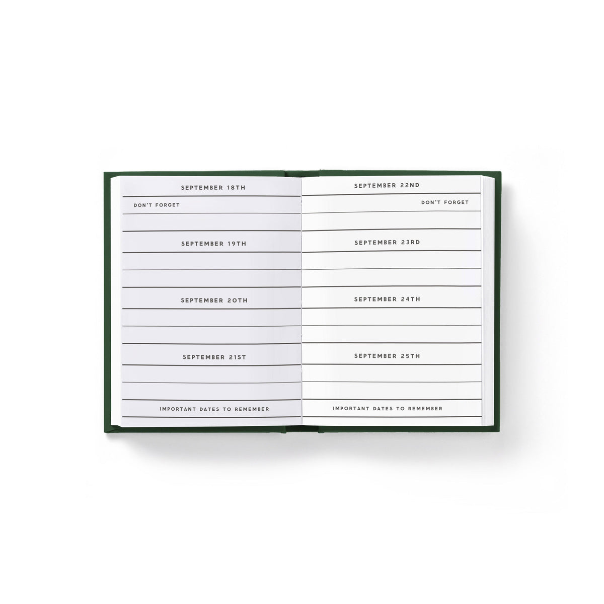 Diary - Dates People Get Mad