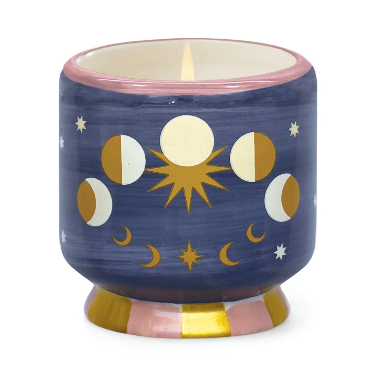 Moon Phases Candle - Jasmine & Rose