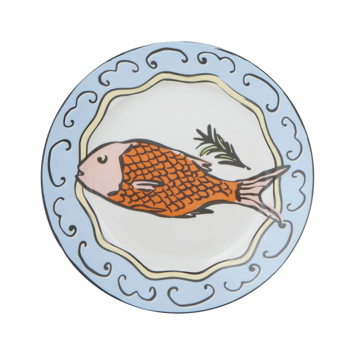 Deli Reef Ceramic Plate