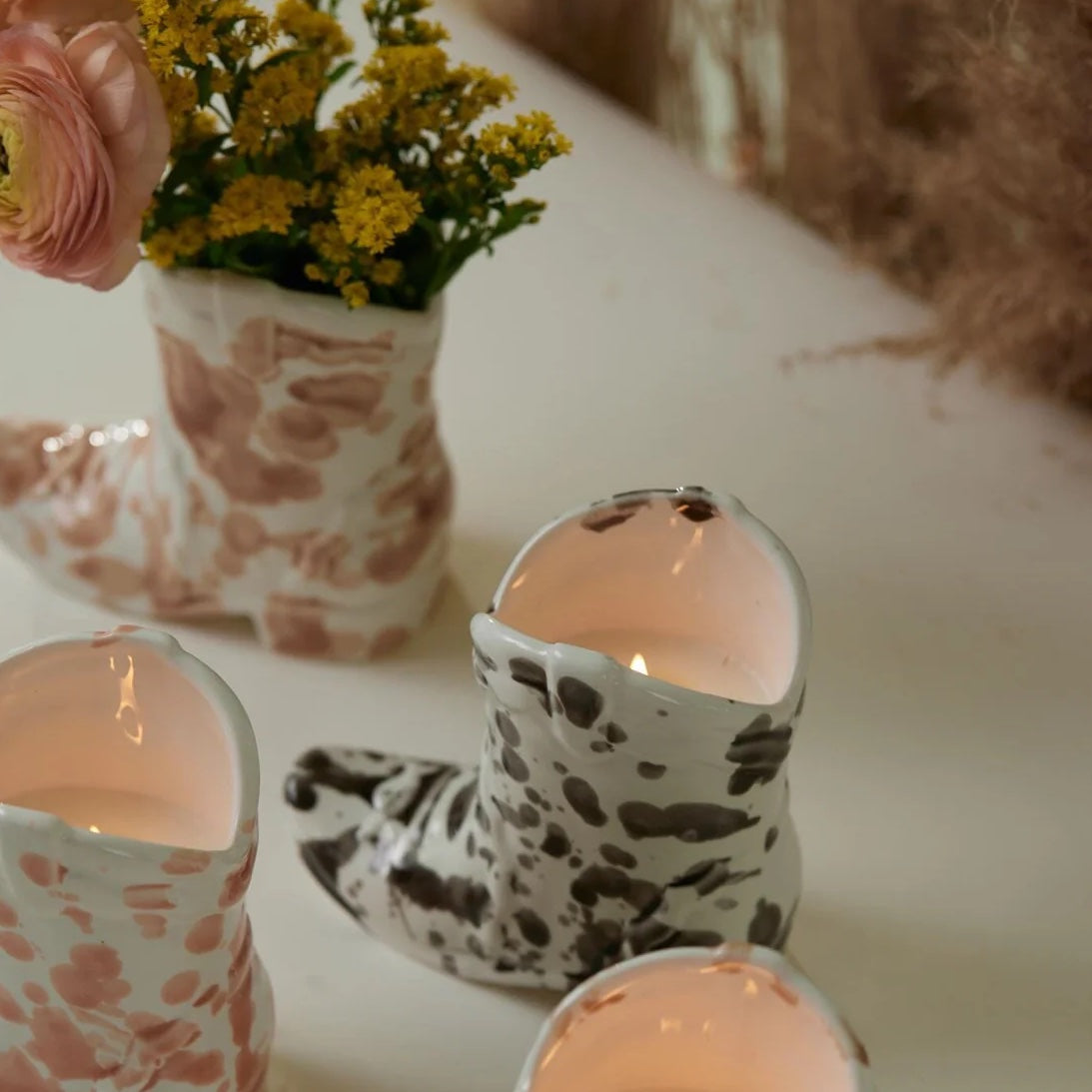 Nashville Boot Candle - Desert Peach