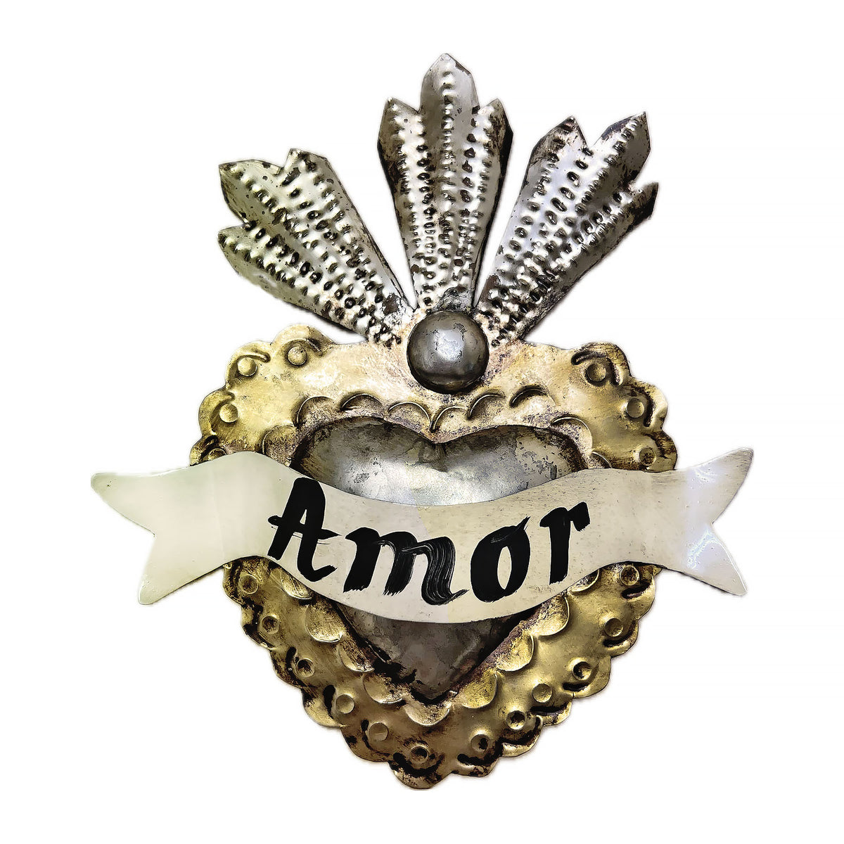 Amor Rustic Wall Heart
