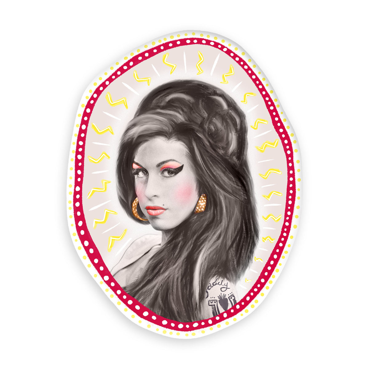 Amy Electric Oval Tile