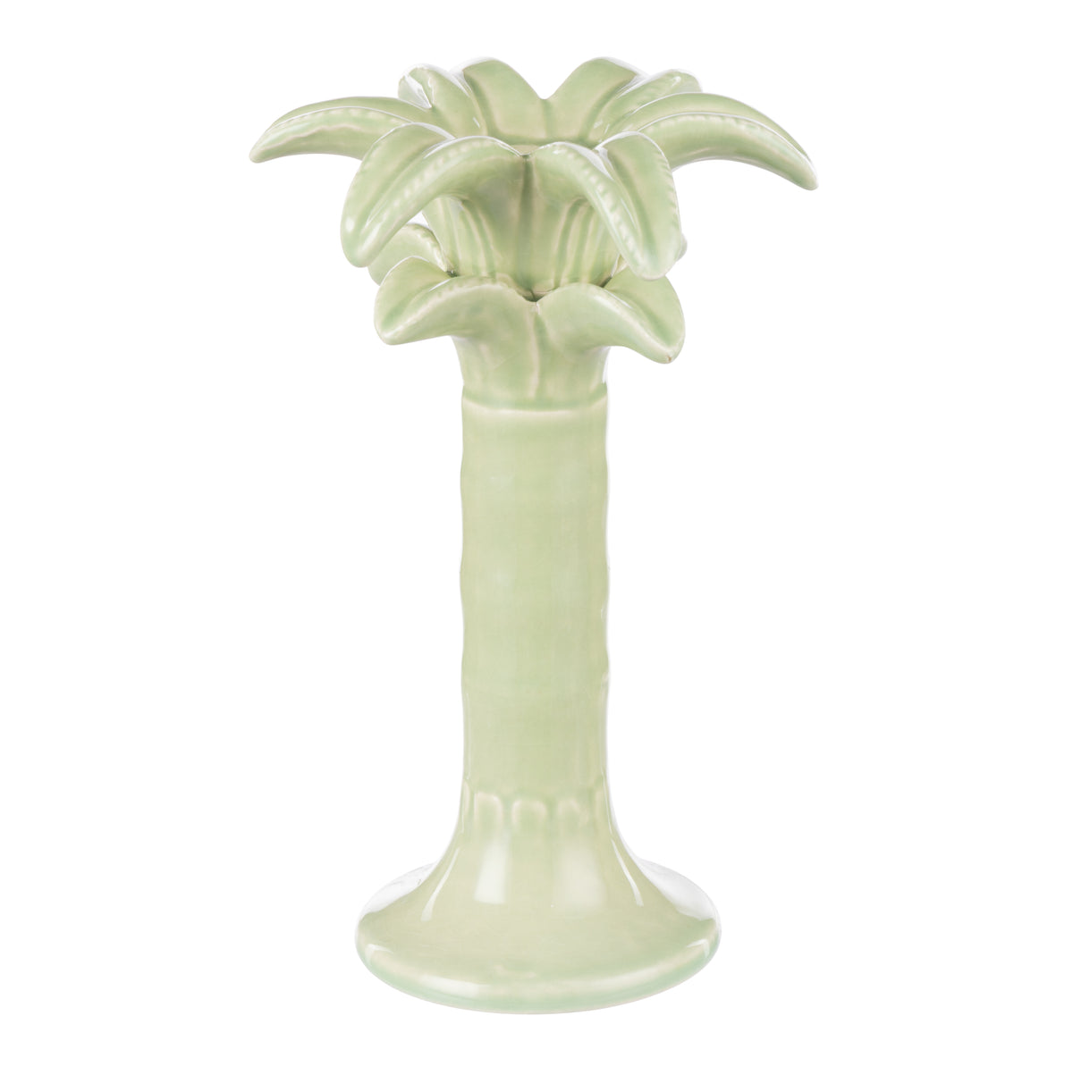 Meri Palm Candle Stick - Pistachio