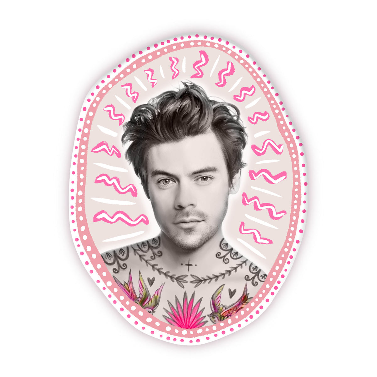 Harry Electric Oval Tile