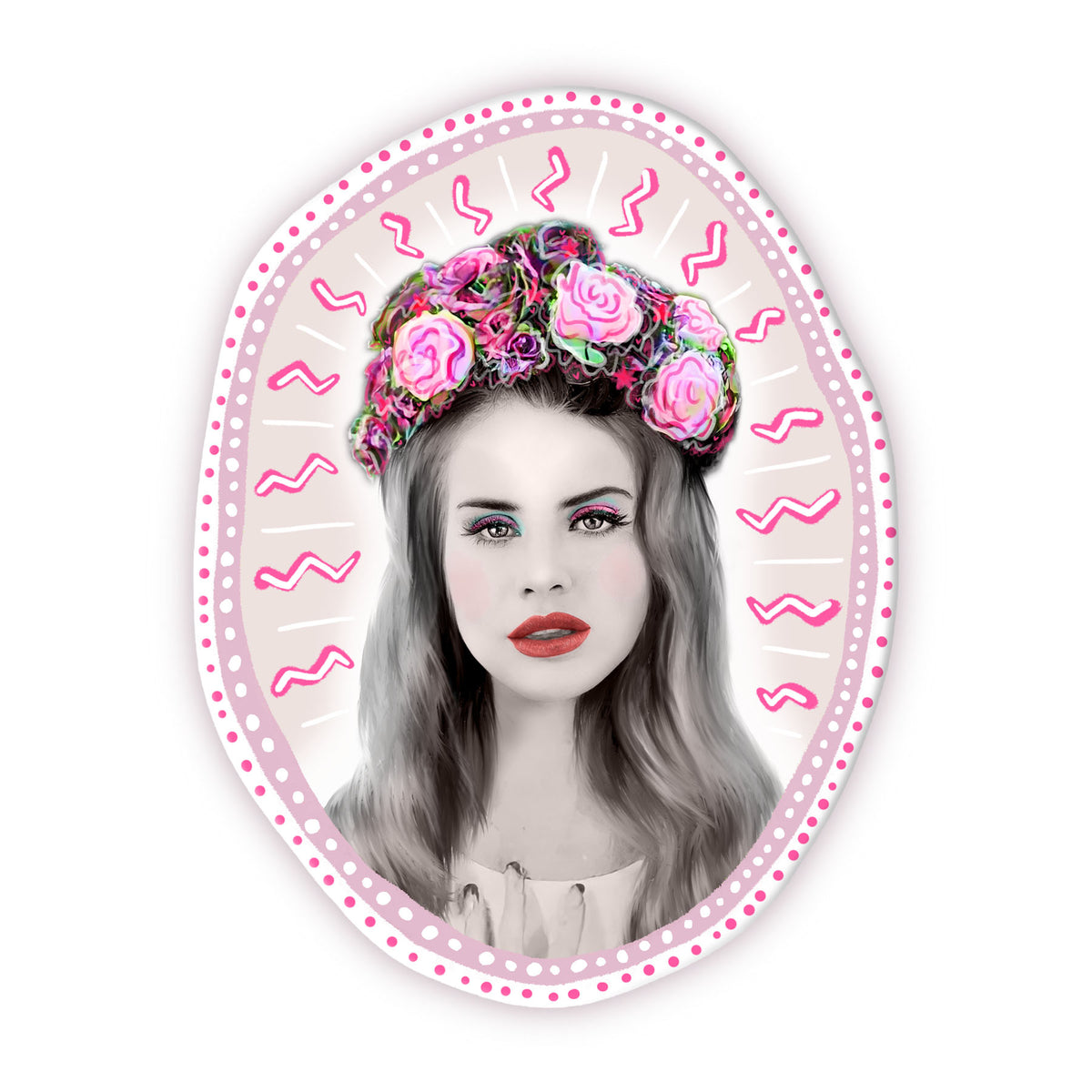 Lana Electric Oval Tile
