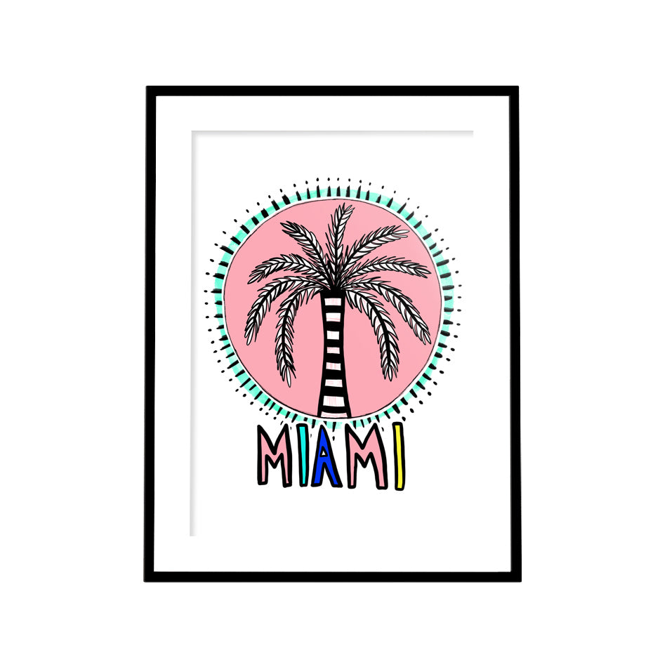 Yeah Miami Print