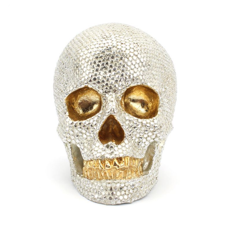 Suerte Metallic Mini Skull