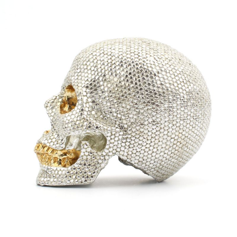 Suerte Metallic Mini Skull