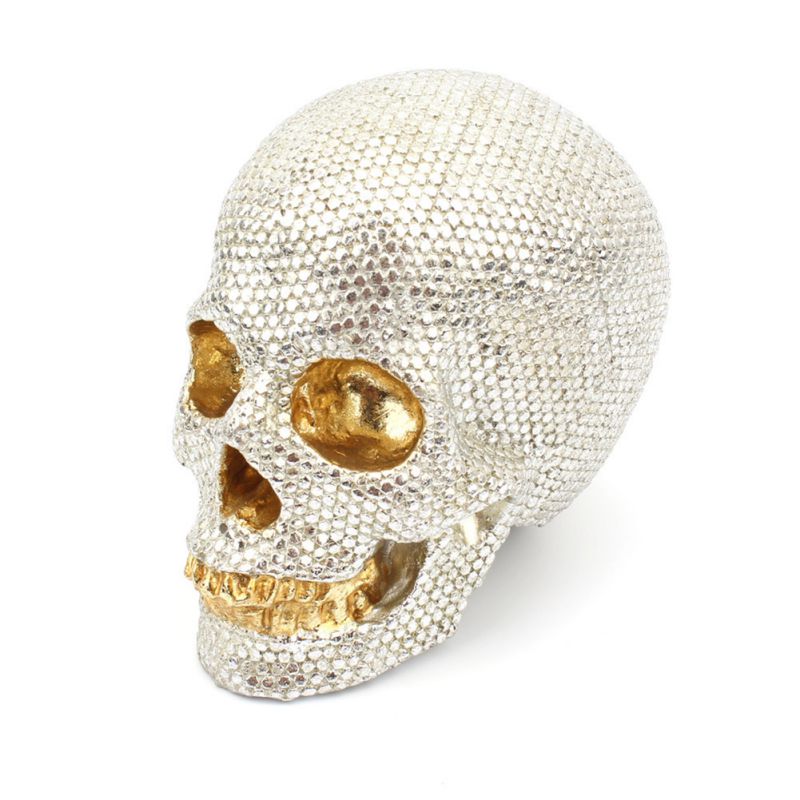 Suerte Metallic Mini Skull