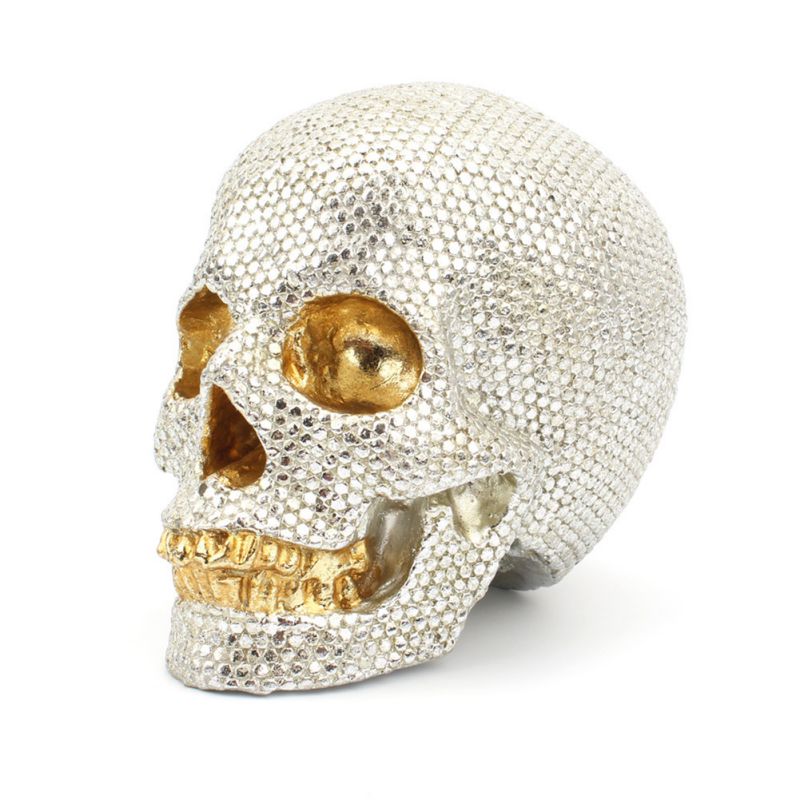 Suerte Metallic Mini Skull