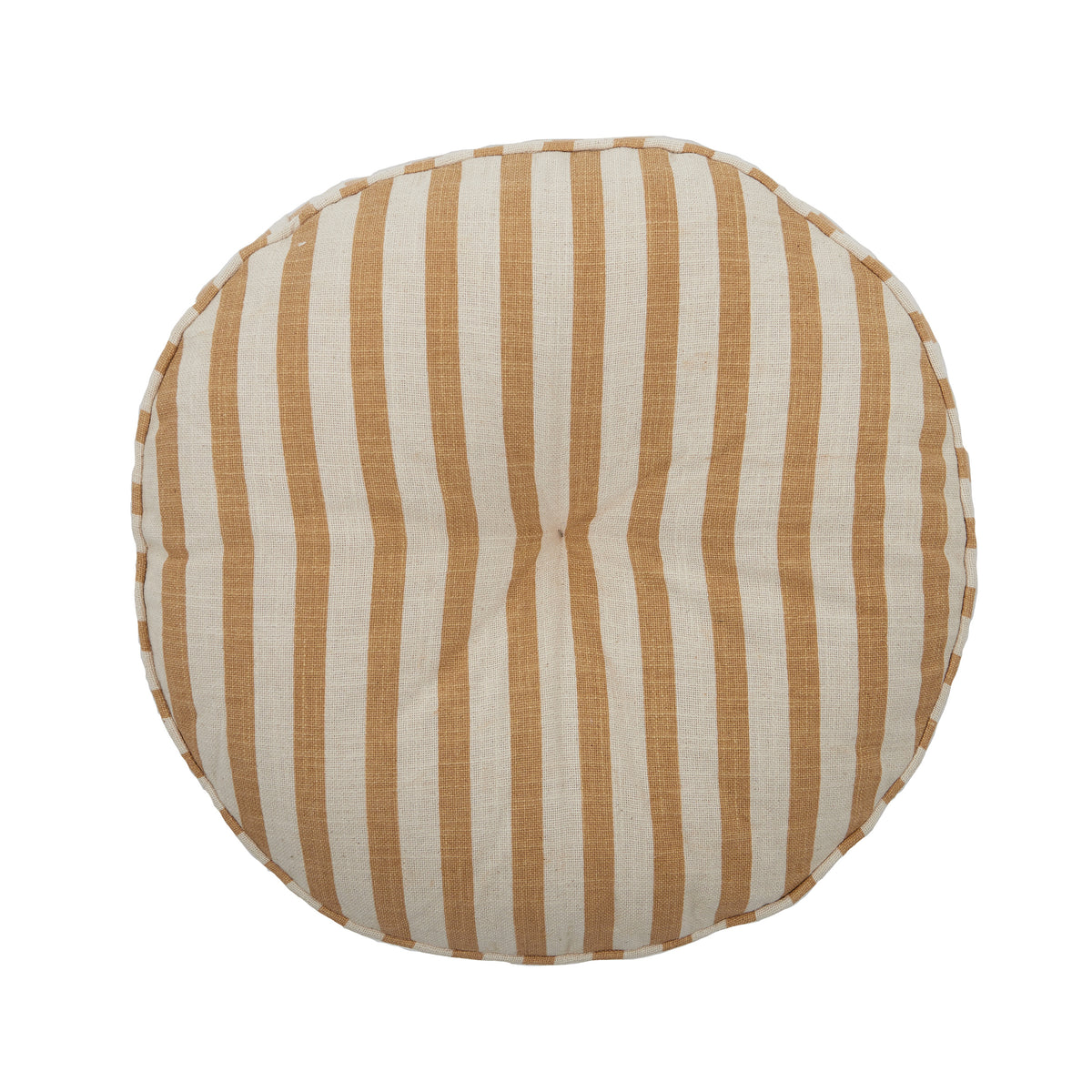 Montauk Round Cushion - Mustard