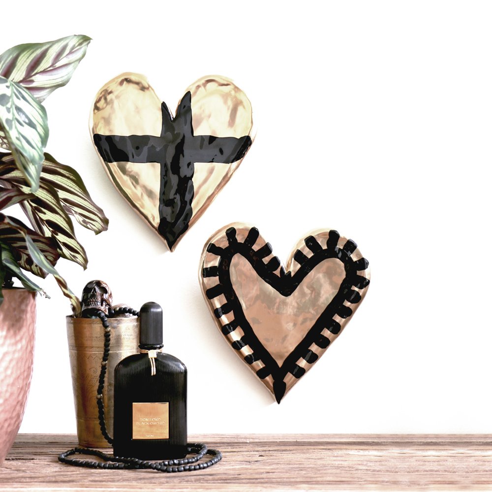 Golden Truth Love Hearts
