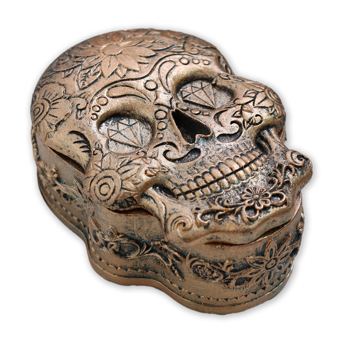 Tesoro Skull Trinket Box