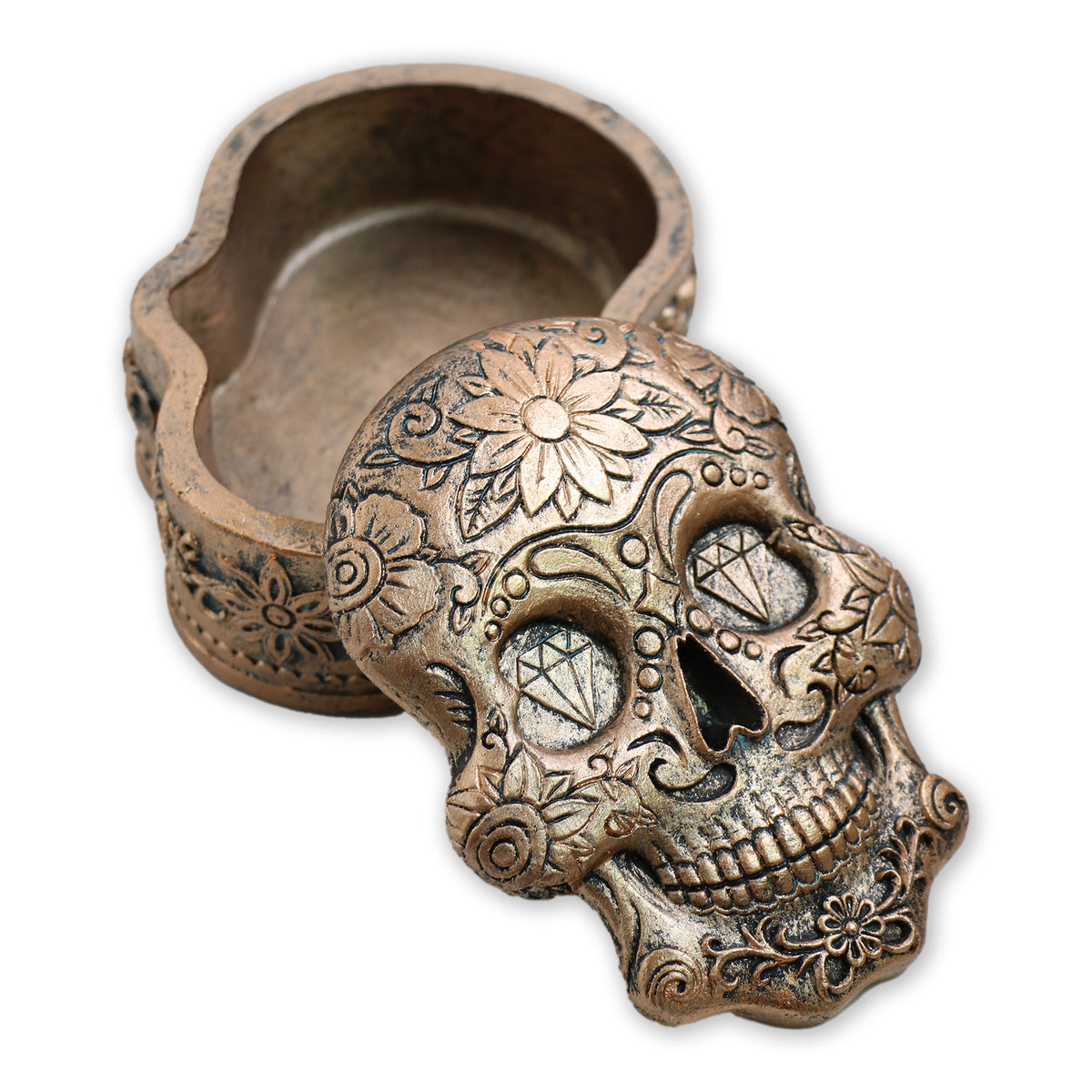 Tesoro Skull Trinket Box