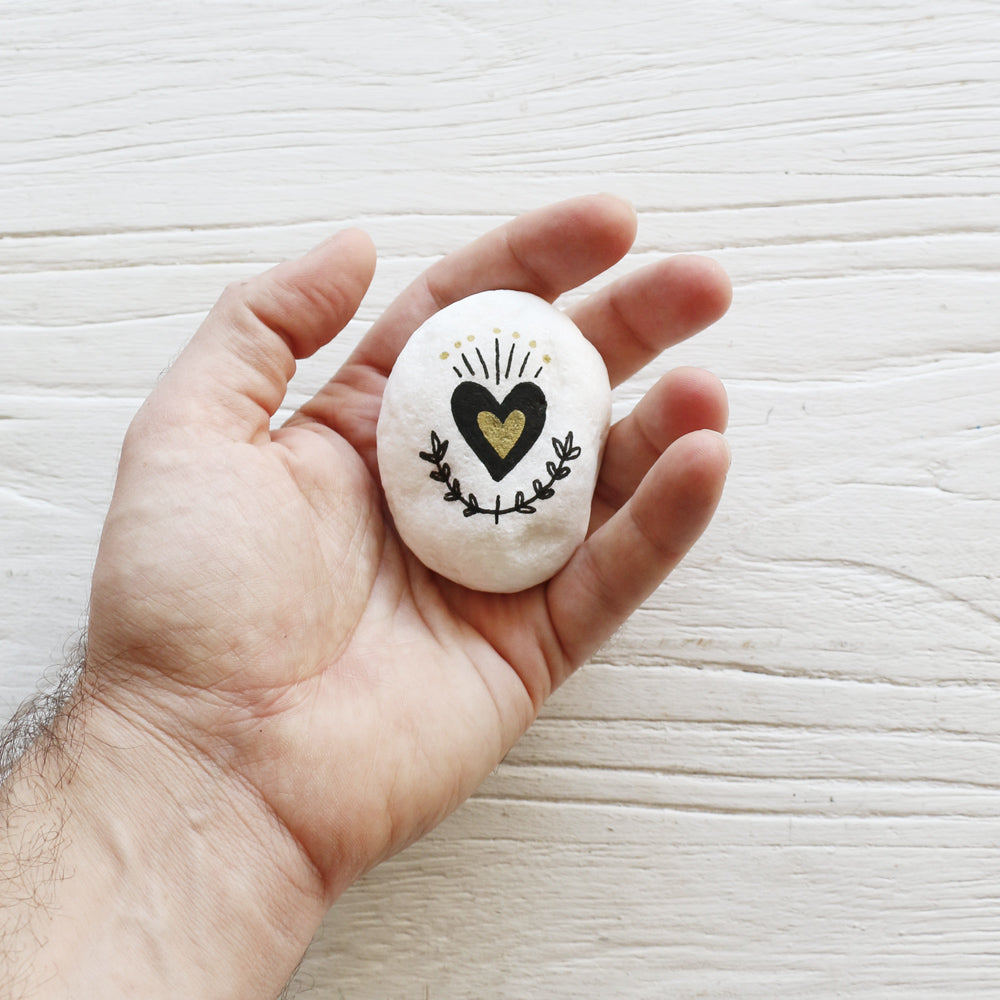 Miracle Heart - Pocket Stone