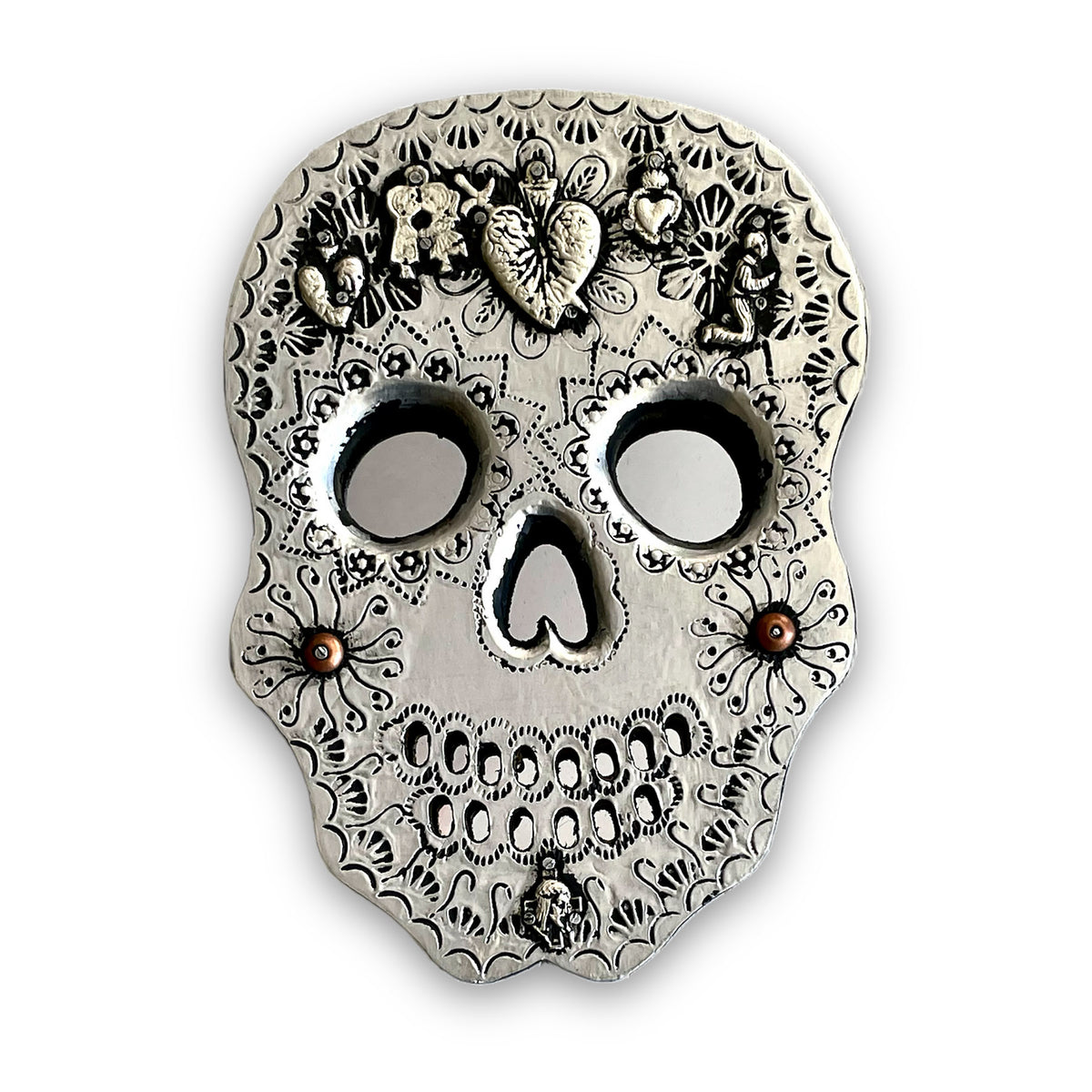 Skull Milagros Wall Mirror