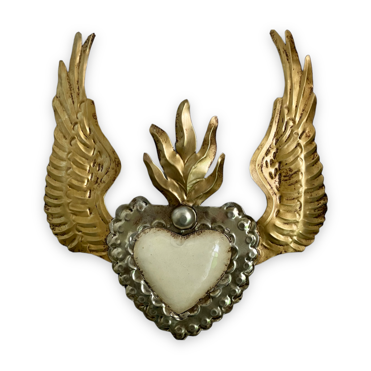 Volar Wall Heart - White