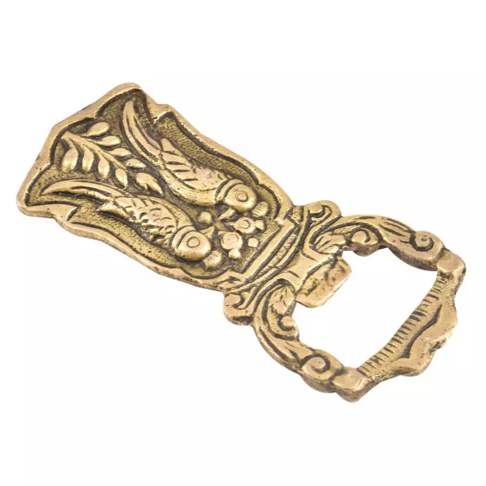 Parakeets Brass - Bottle Opener