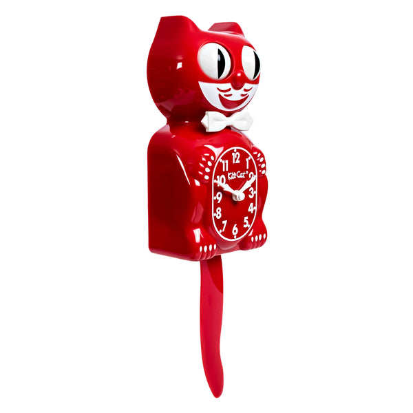 Red Classic Kit-Cat Klock