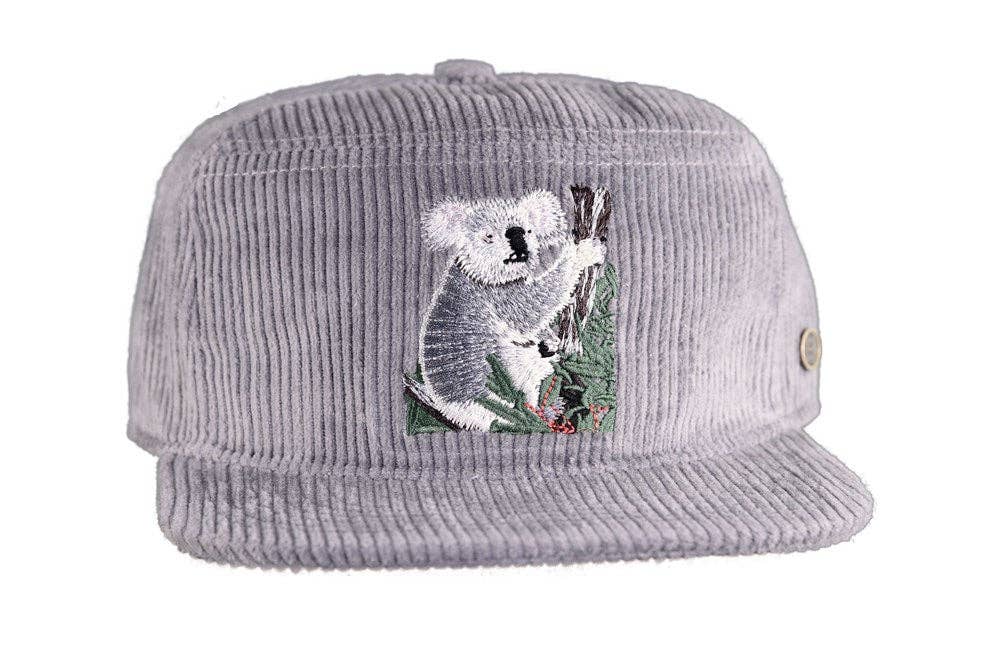 Koala Corduroy Cap