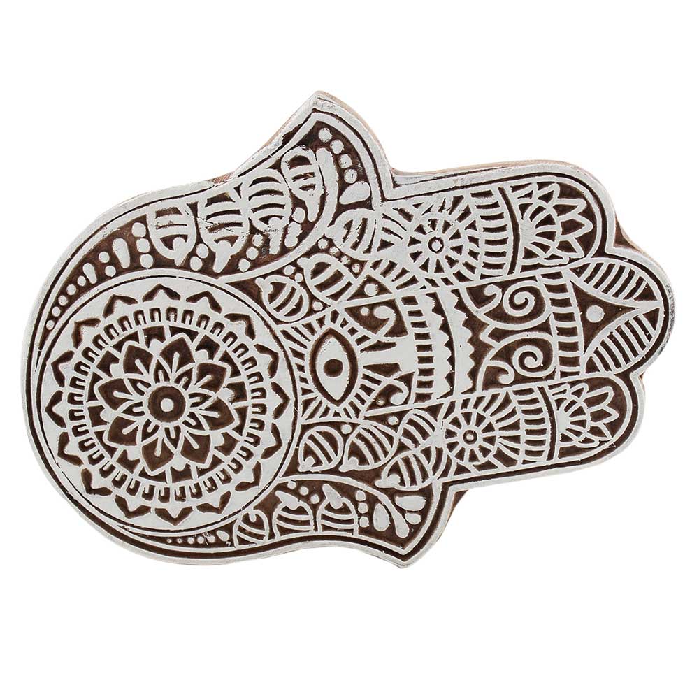 Protector Mandala Wood - Print Block