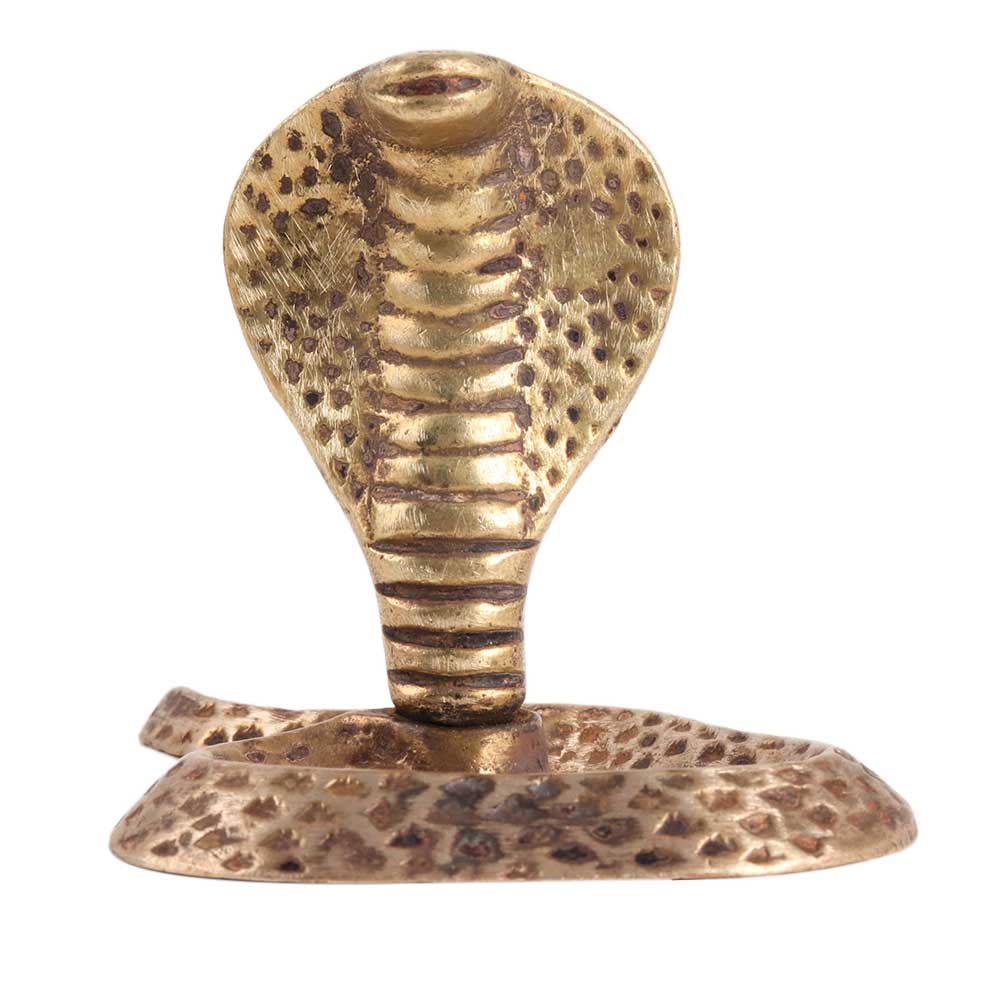 Caspian Brass Cobra Ornament