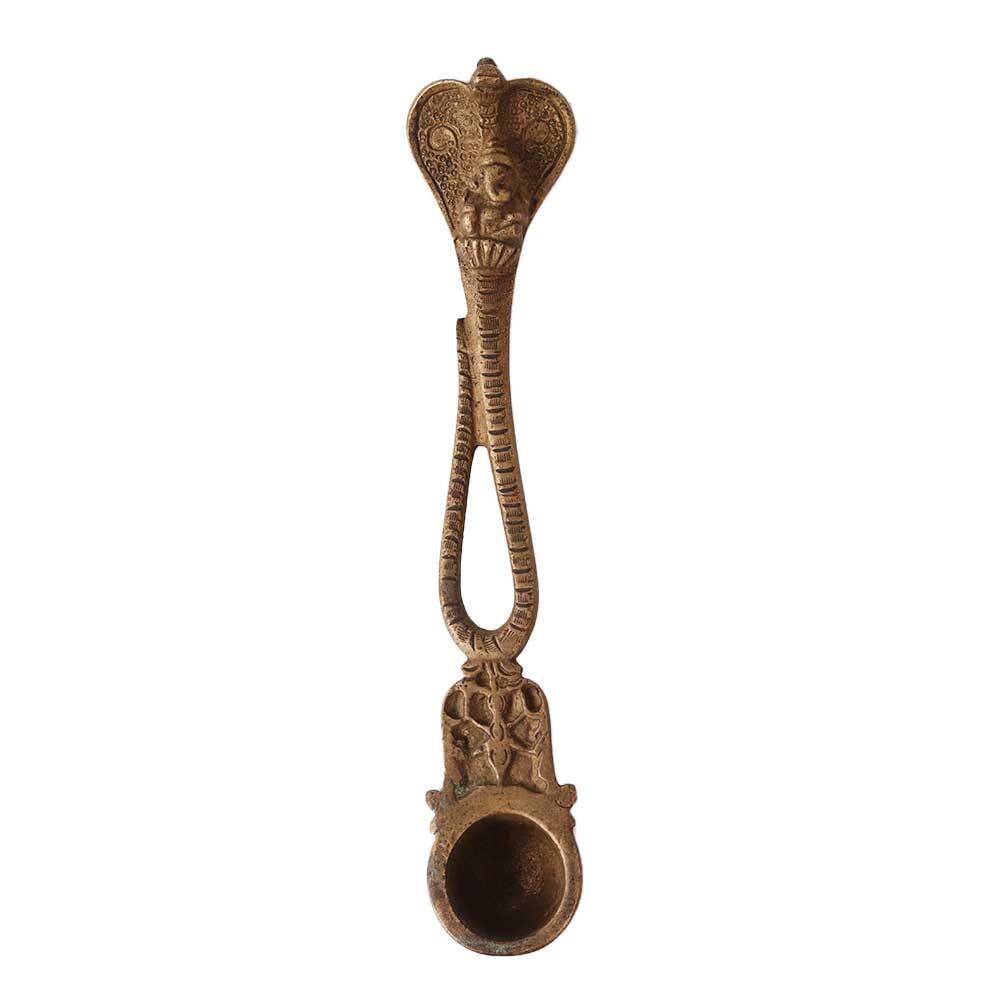 Mumba Cobra Brass Spoon