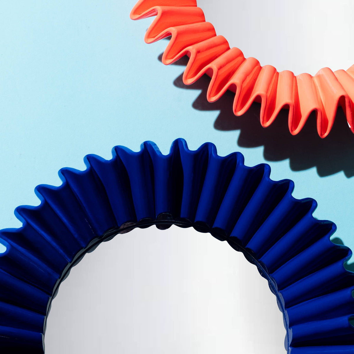 Plaza Wall Mirror - Cobalt Blue