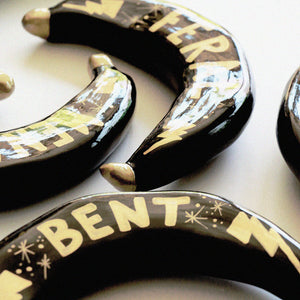 Banana Wall Hanging - Bent
