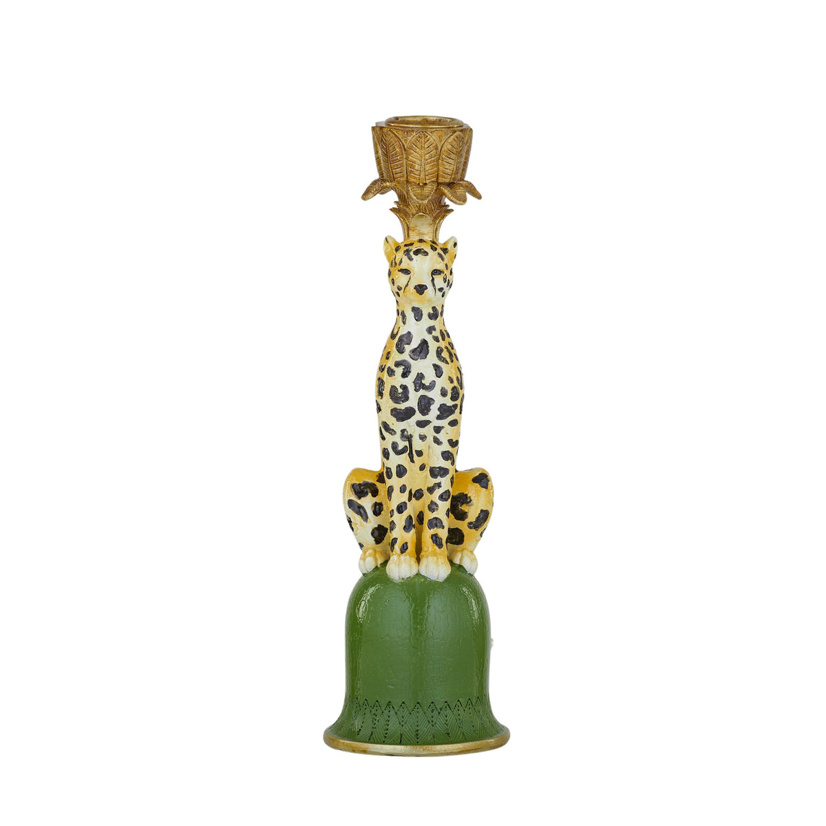 Juna Leopard Candle Holder