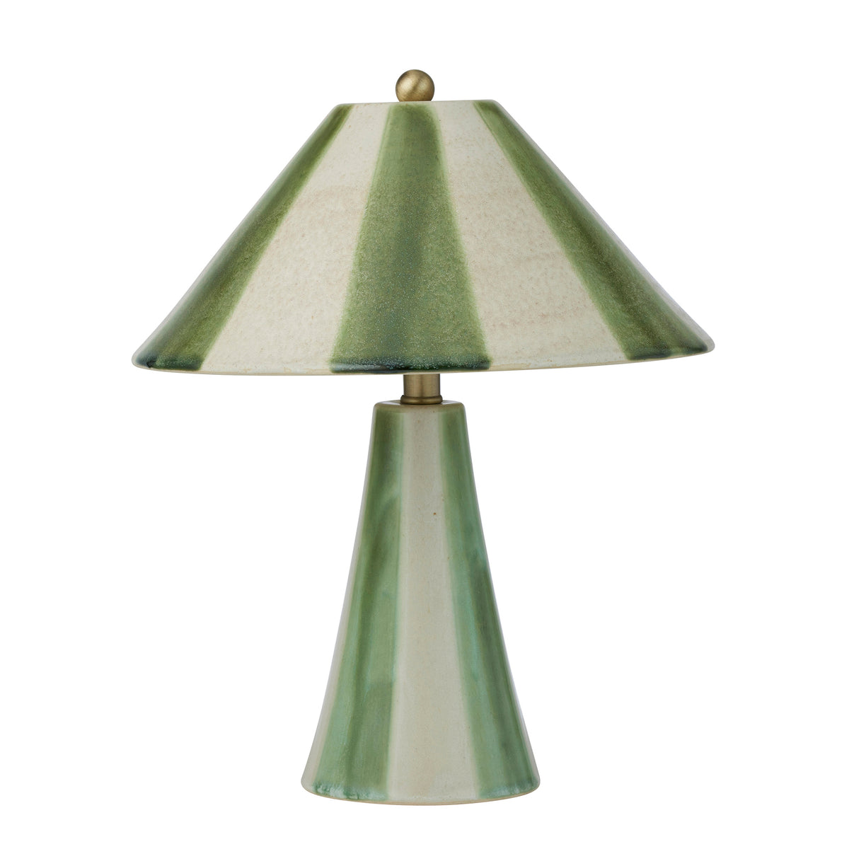 Athol Ceramic Lamp - Olive