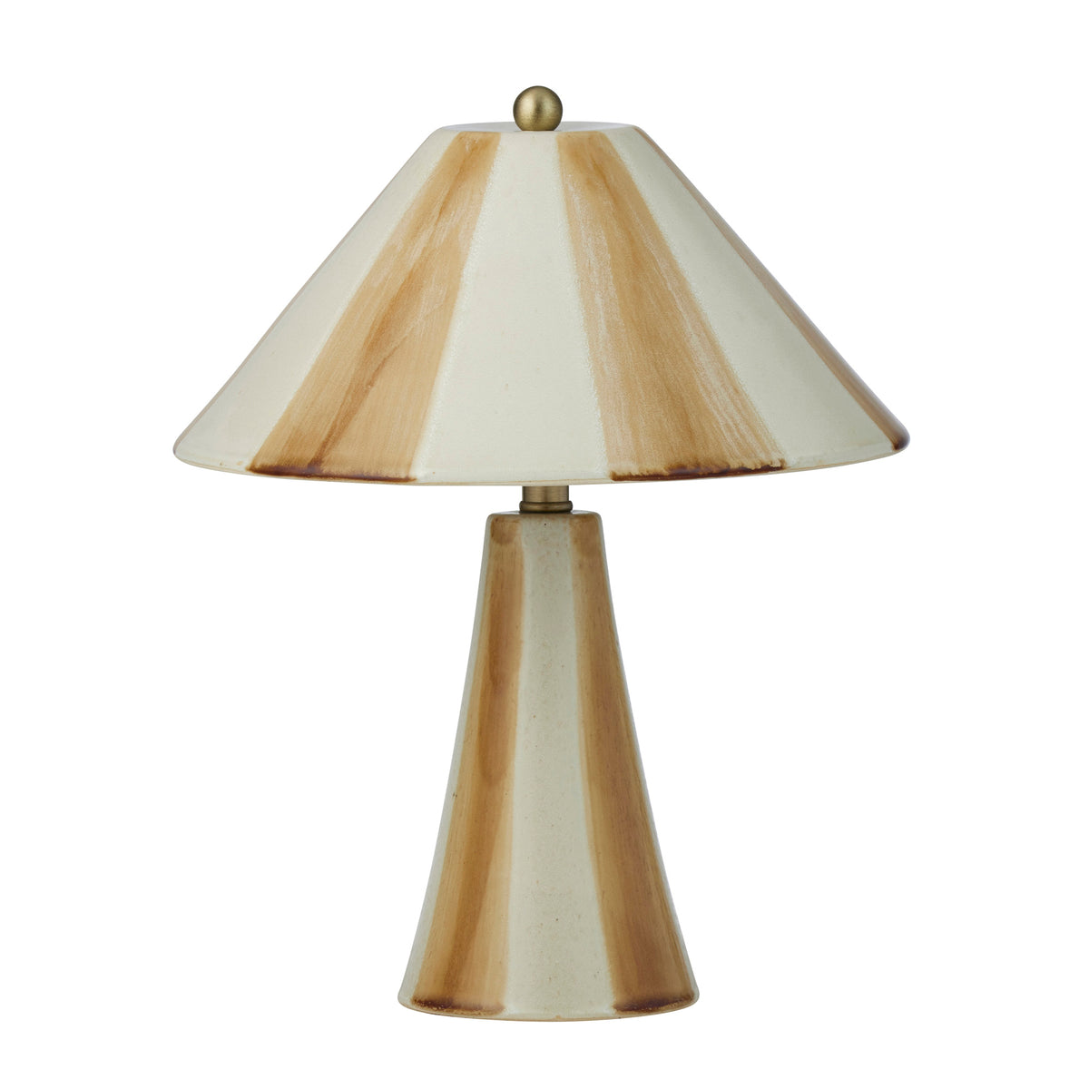 Athol Ceramic Lamp - Mustard