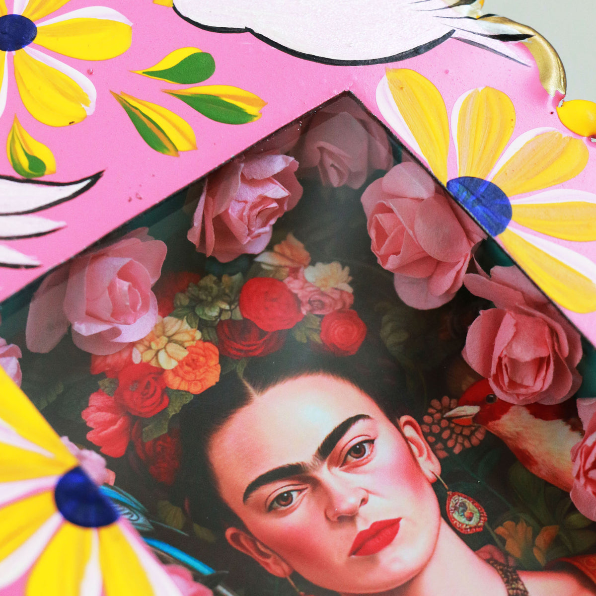 Frida Flor Wall Nicho - Pink #01