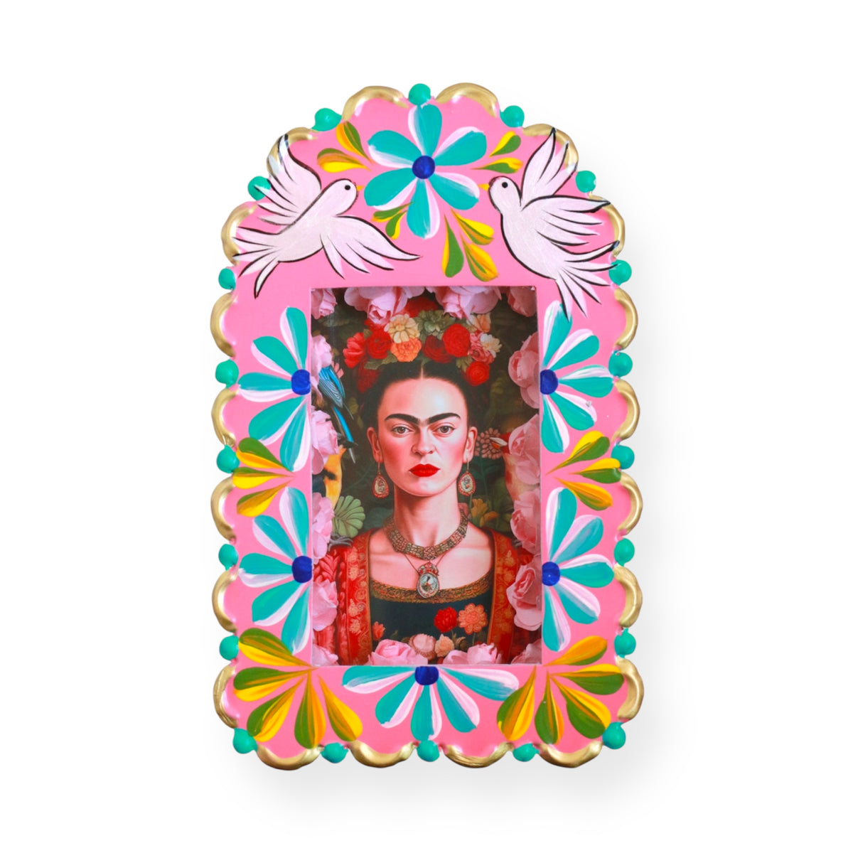 Frida Flor Wall Nicho - Pink #02