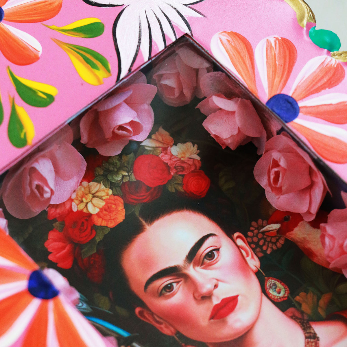 Frida Flor Wall Nicho - Pink #03