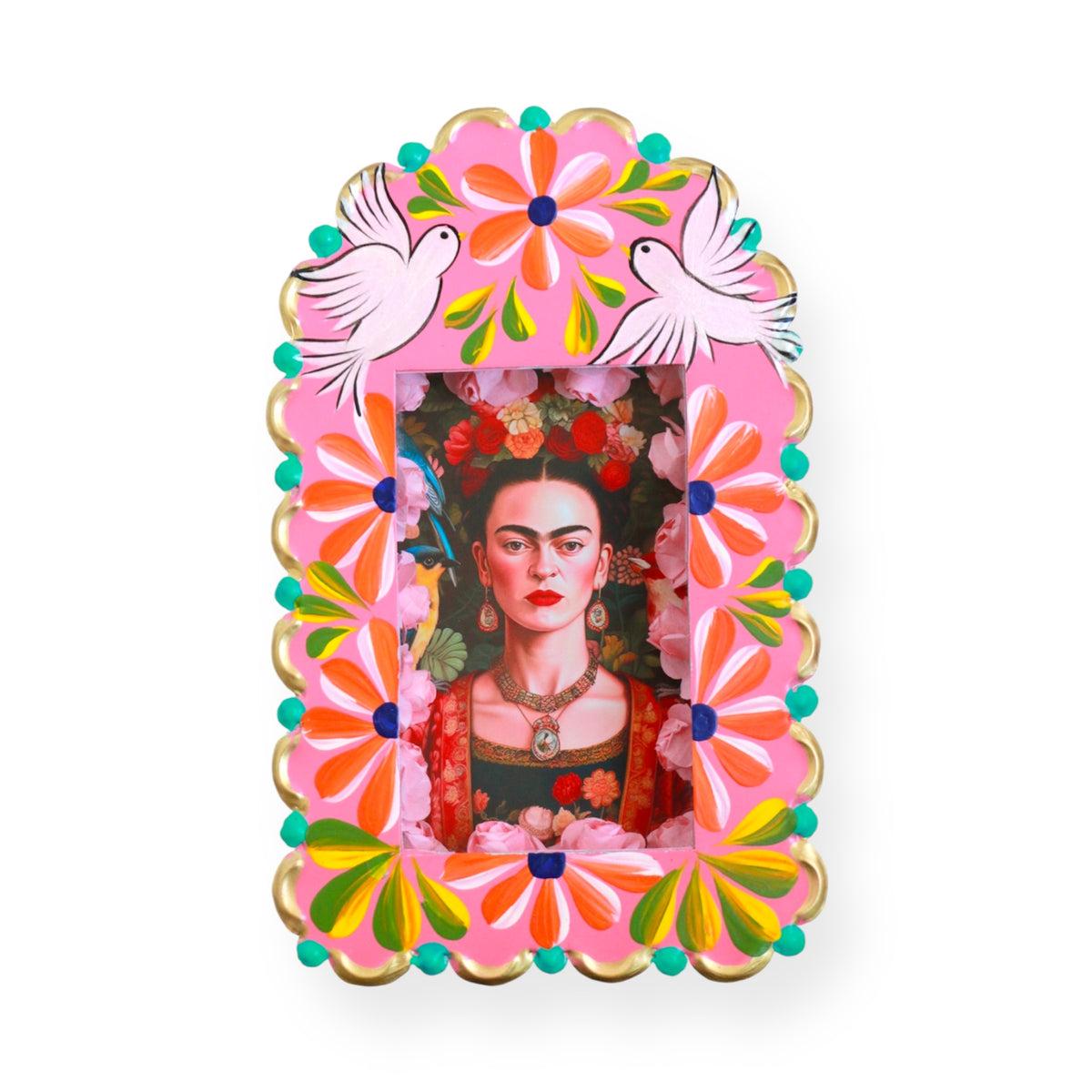 Frida Flor Wall Nicho - Pink #03