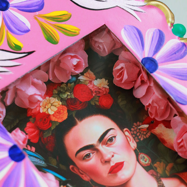Frida Flor Wall Nicho - Pink #04