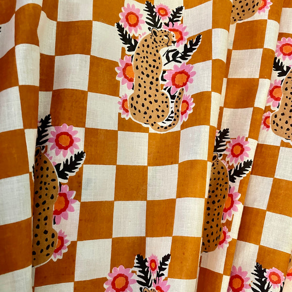 Panthera Luxe Robe - Sienna