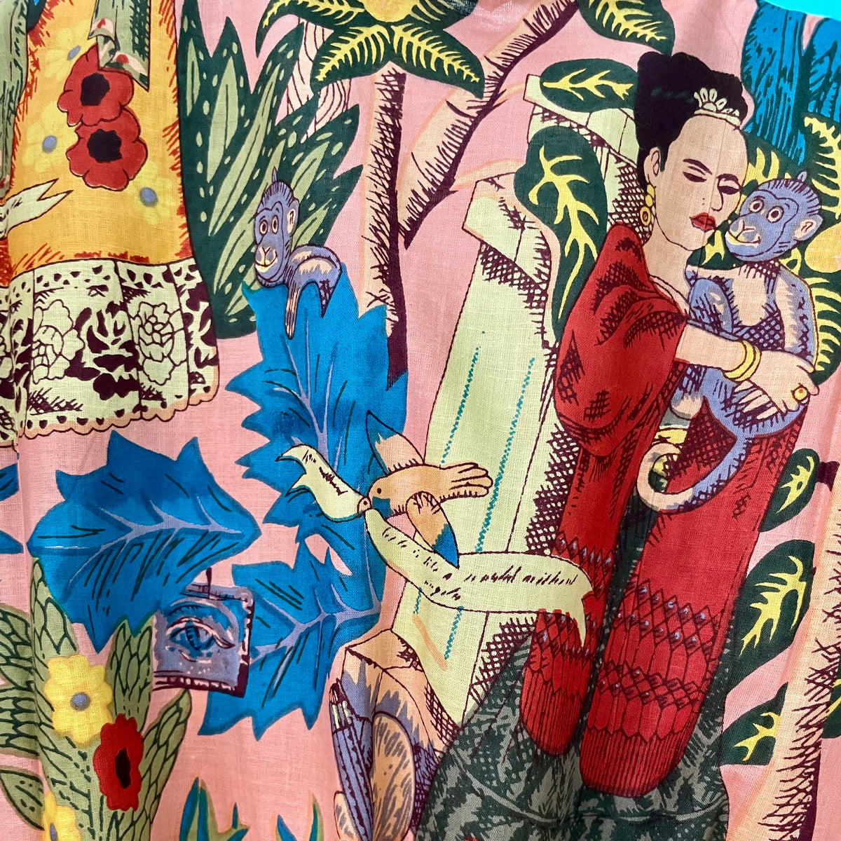 Frida Luxe Robe - Dust Rose