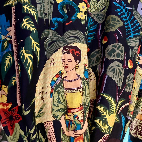 Frida Luxe Robe - Midnight