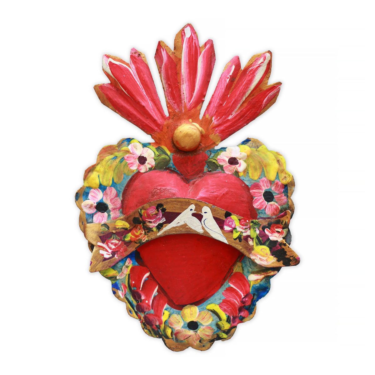 Hermosa Ribbon Wall Heart