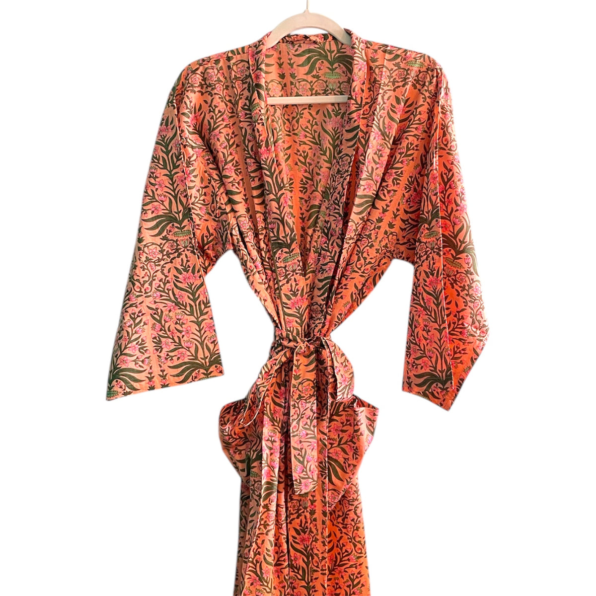 Hacienda Luxe Robe - Blush