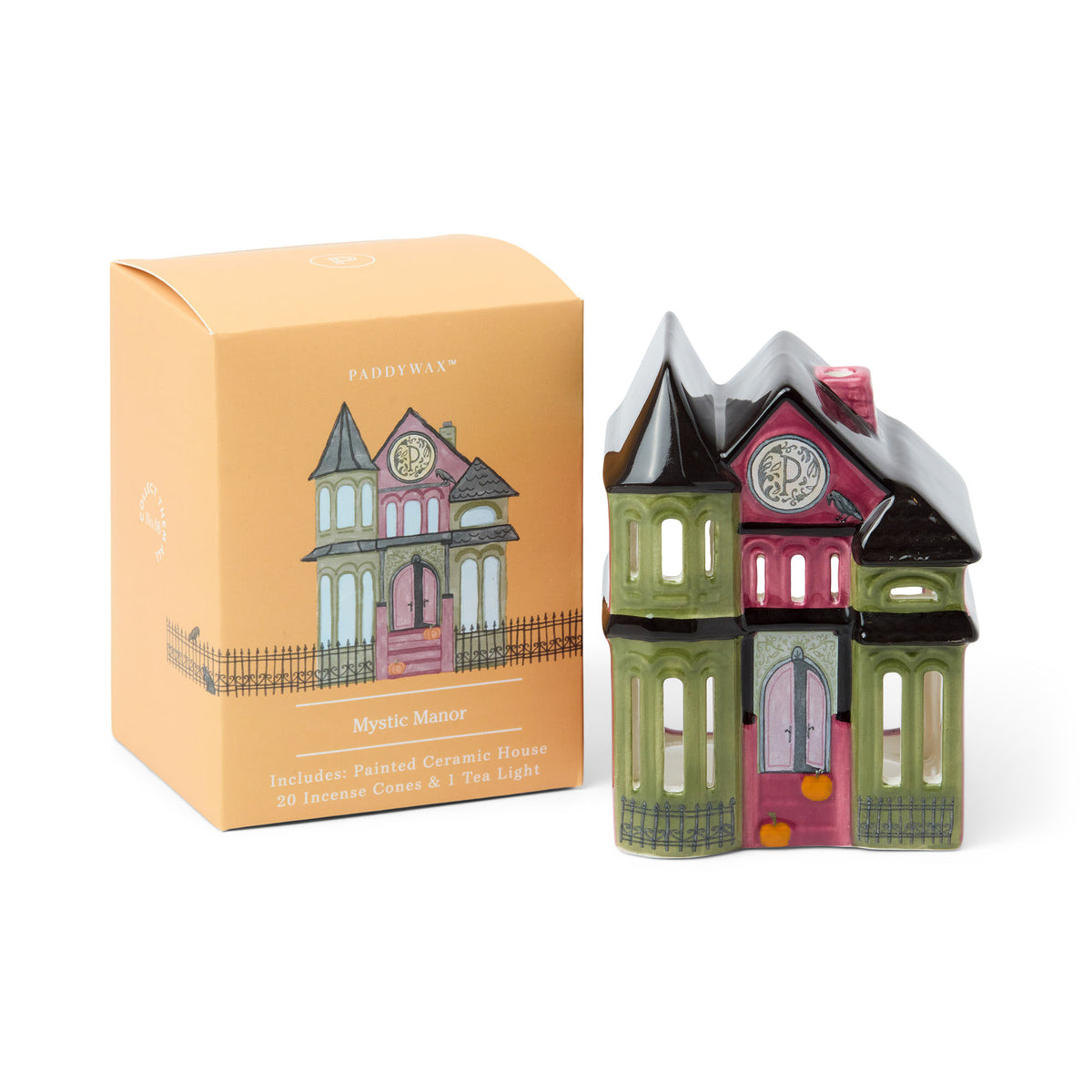 Mystic Manor Incense & Tea Light Holder