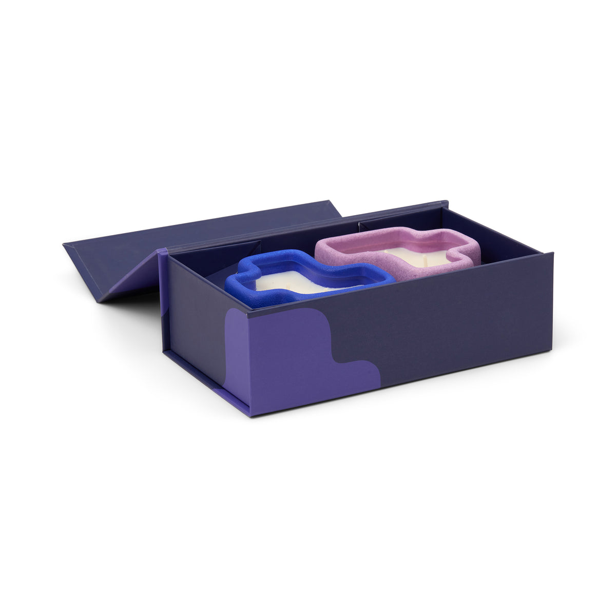 Jigsaw Candle - Cobalt & Lavender