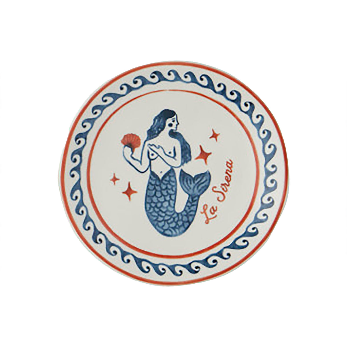 Mermaid Ceramic Plate
