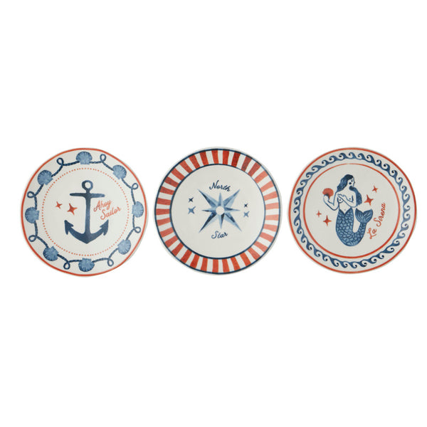 Ahoy Sailor Ceramic Plate