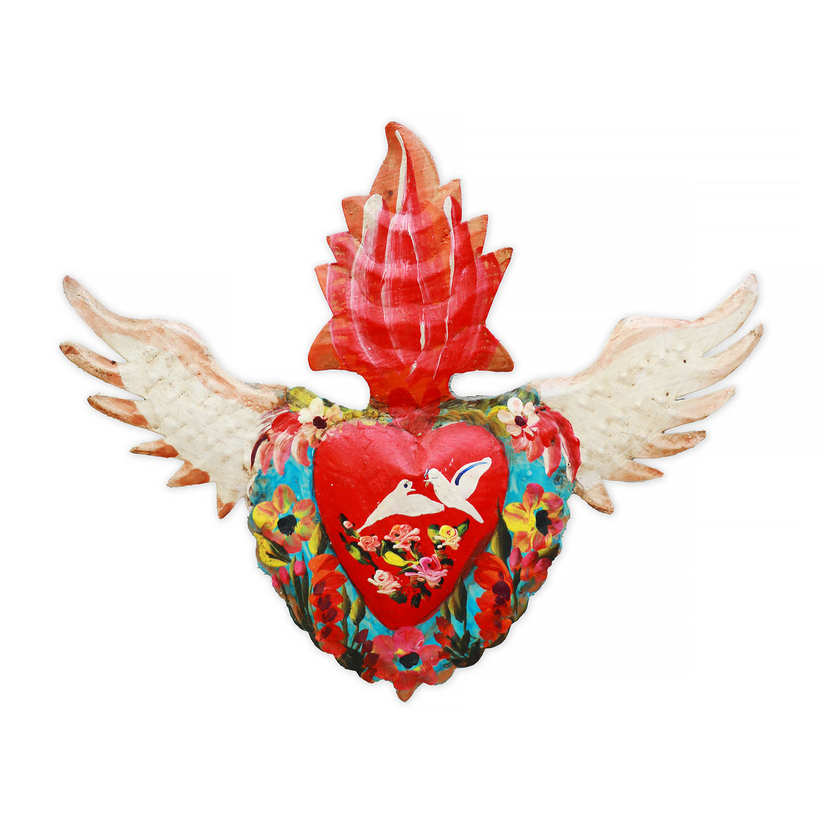 Bonita Winged Wall Heart