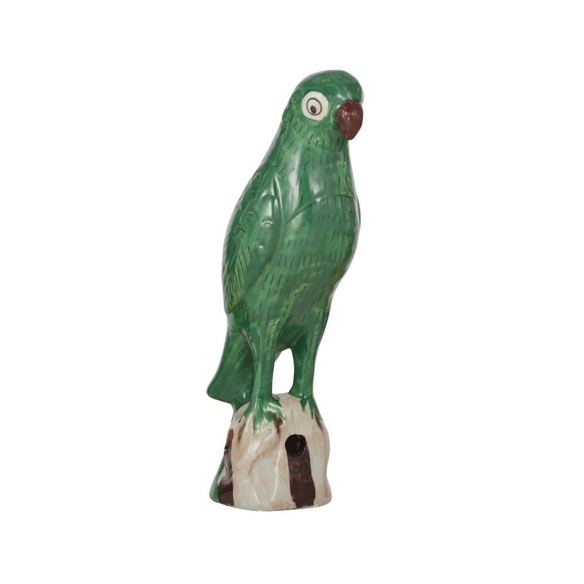 Pablo Emerald Parrot Sculpture