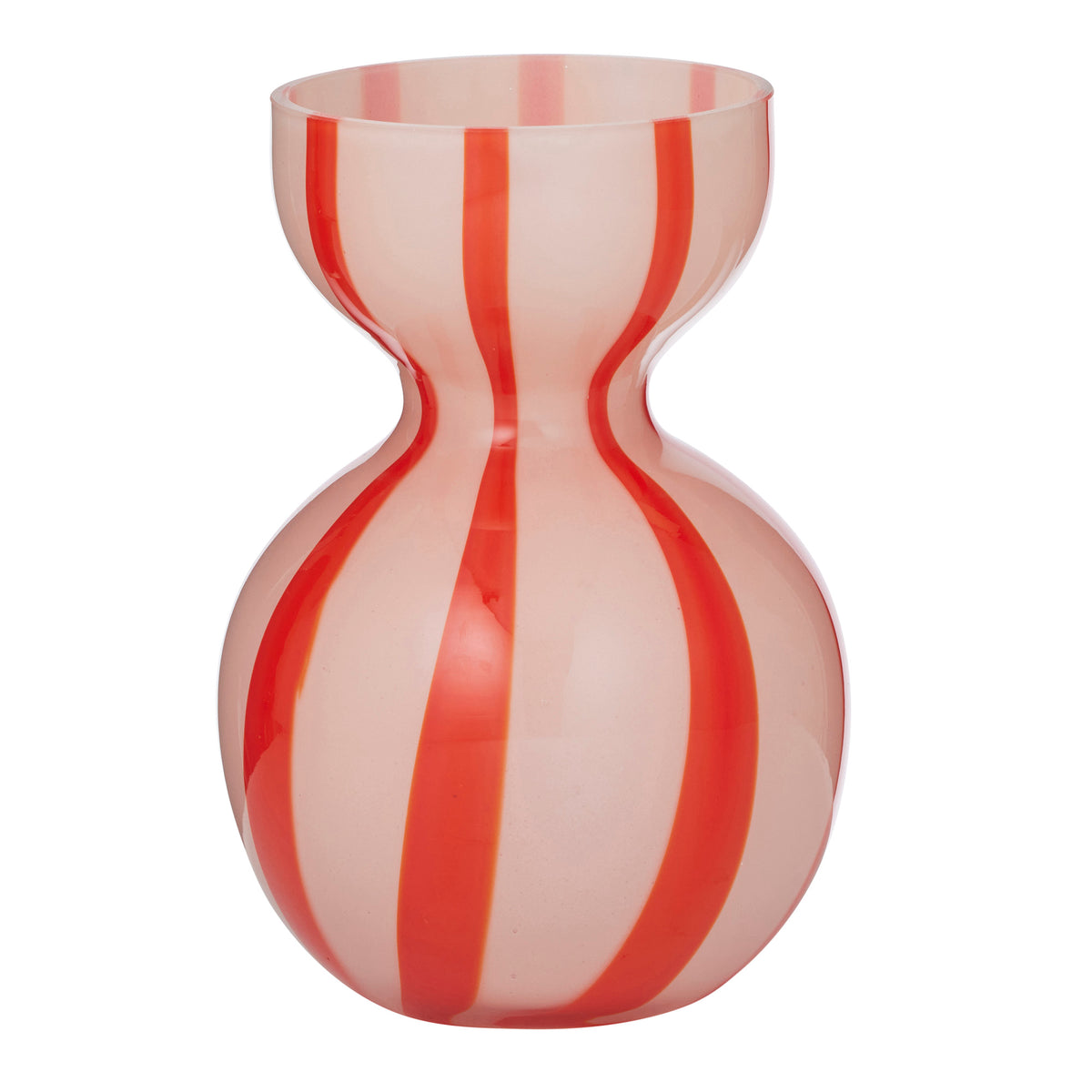 Bobbi Stripe Vase - Pink